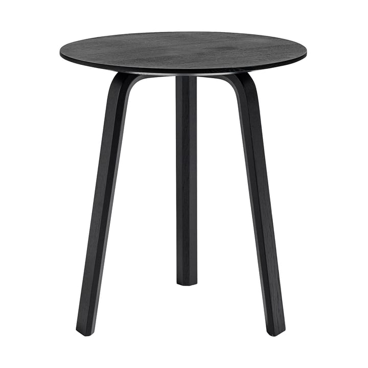 Bella coffee table - Black oak, Ø45x49 cm - HAY