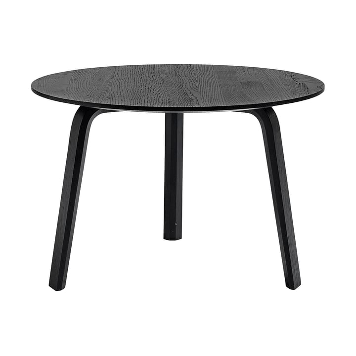 Bella coffee table - Black oak, Ø60x39 cm - HAY