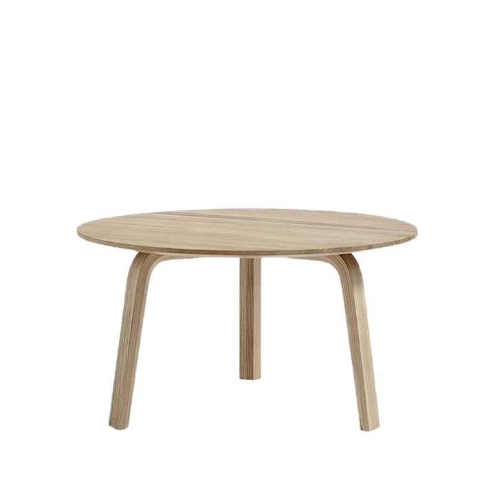 Bella coffee table - Lacquered oak, Ø60x32 cm - HAY