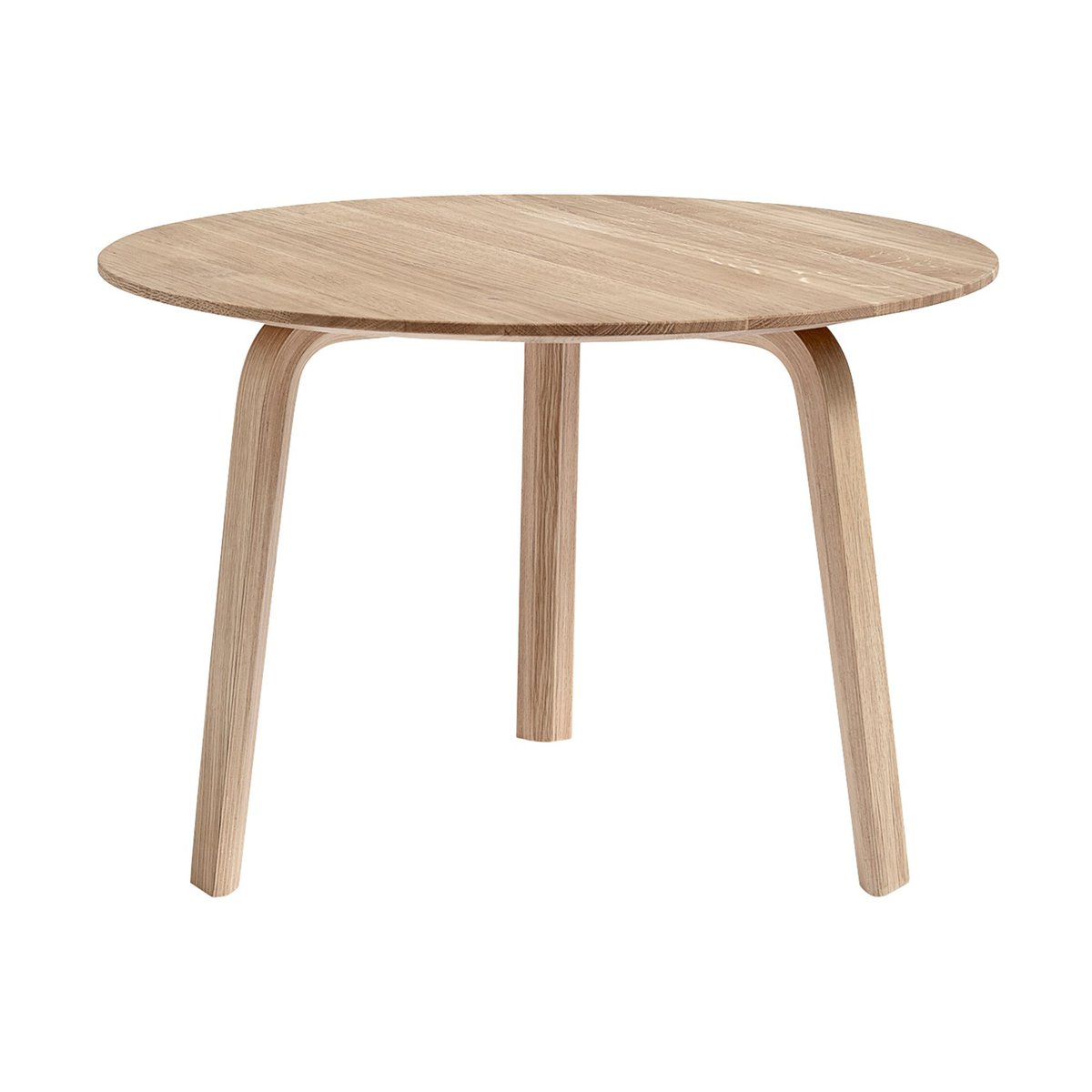 HAY Bella coffee table Lacquered oak, Ø60x39 cm