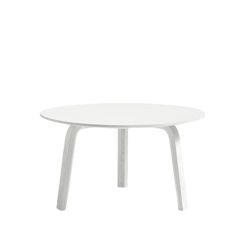 HAY Bella coffee table White oak, Ø60x32 cm