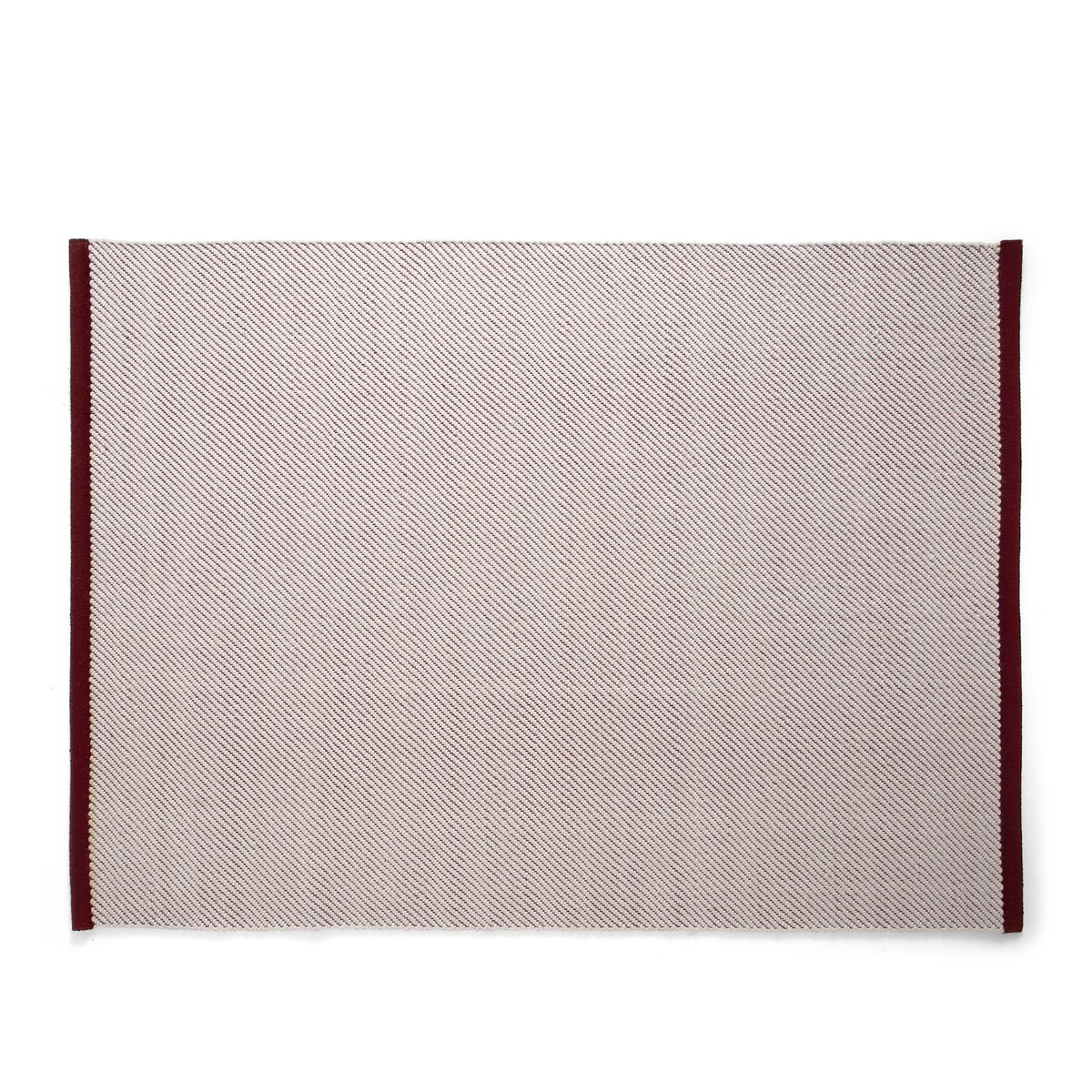 HAY Bias rug 140x200 cm Cherry tint