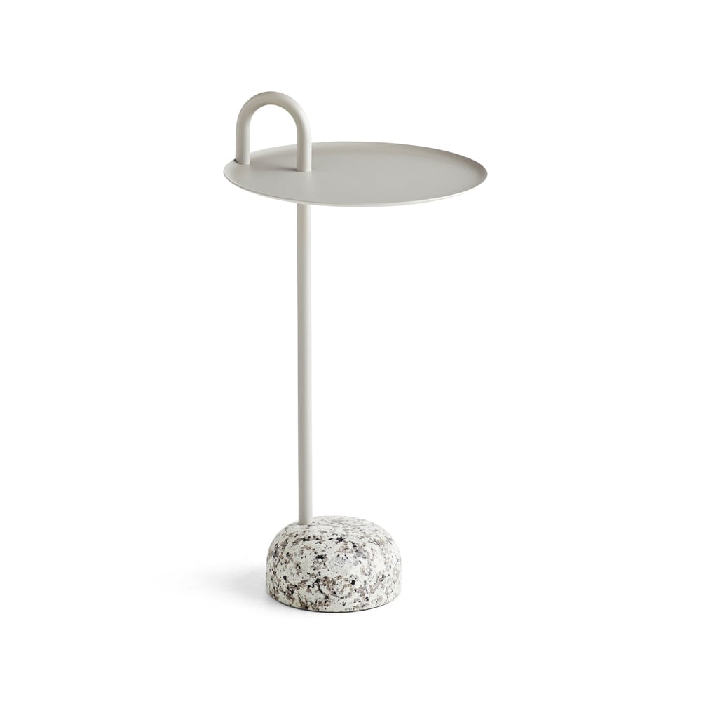 HAY Bowler side table Beige-granite