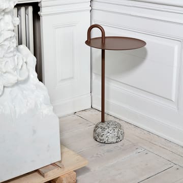 Bowler side table - Black-granite - HAY