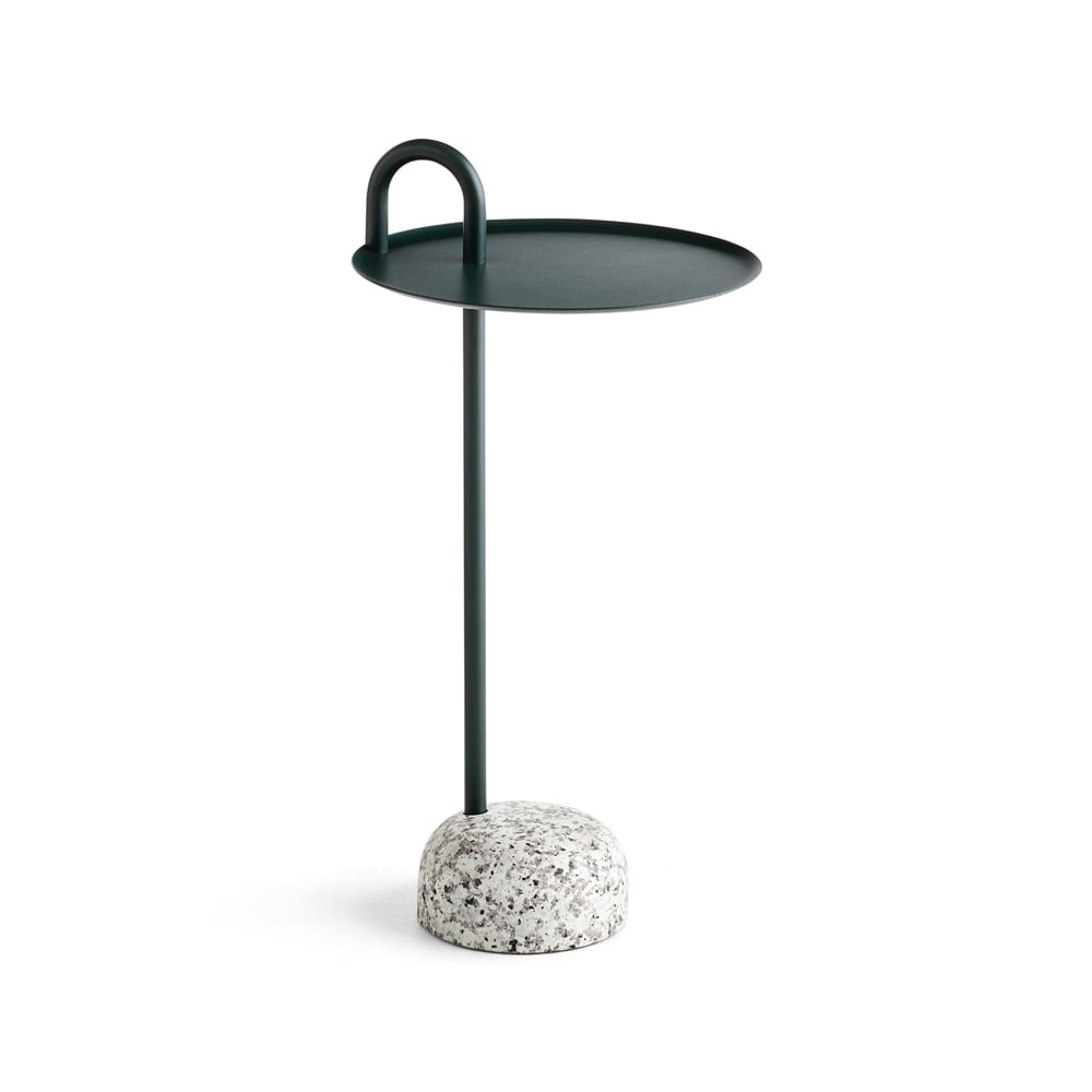 HAY Bowler side table Fir green-granite