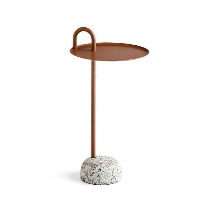 Bowler side table - Pale brown-granite - HAY