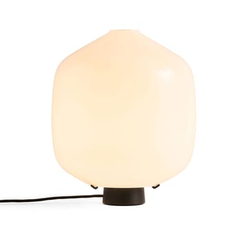 Buoy table lamp Ø30 cm - Opal glass-soft black - HAY