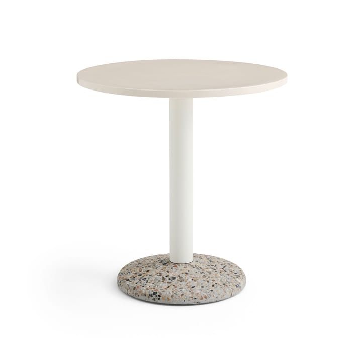 Ceramic Table Ø70 cm, Warm White HAY