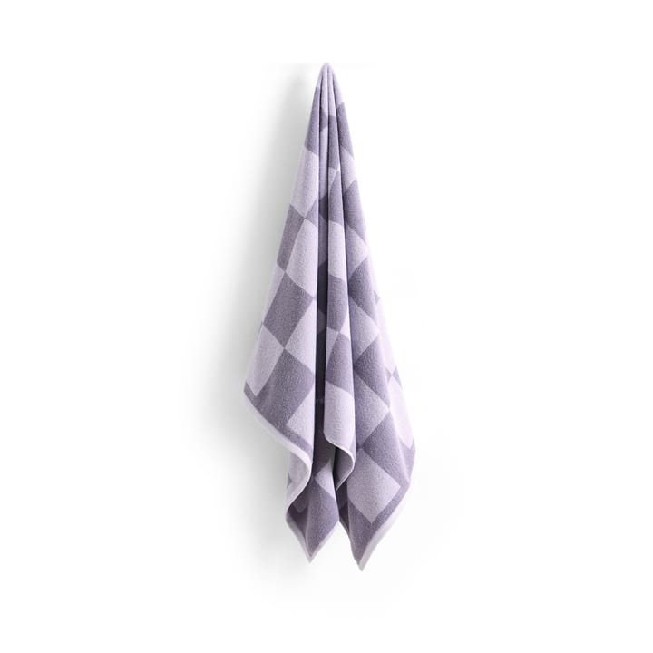 Check bath towel 70x136 cm - Lavender - HAY