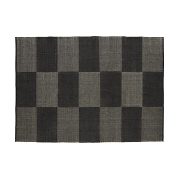 Check rug L - Black 170x240 cm - HAY