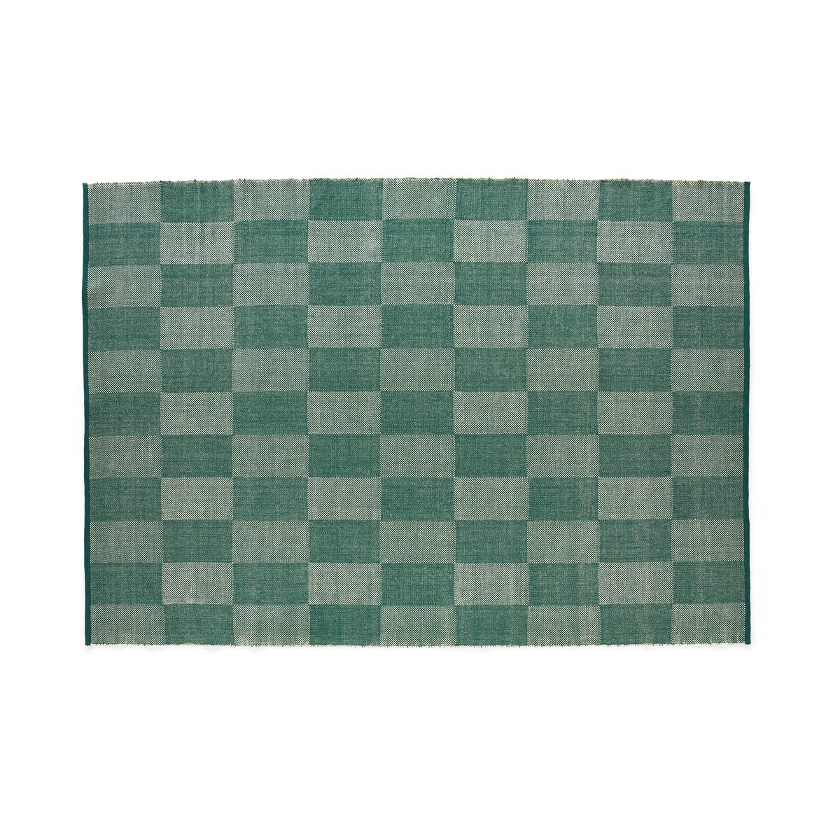 HAY Check rug S Green 170x240 cm