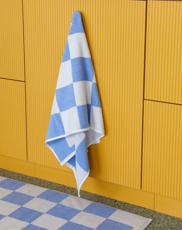 Check towel 50x90 cm - Sky blue - HAY