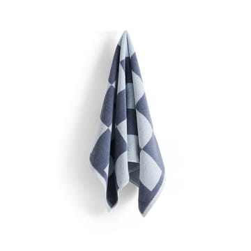 Check towel 50x90 cm - Steel blue - HAY