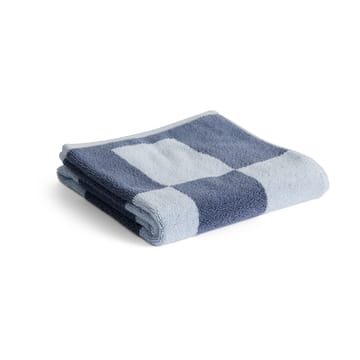 Check towel 50x90 cm - Steel blue - HAY