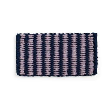 Coco Stripe Wide doormat - Lavender-navy - HAY