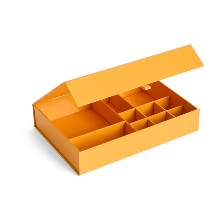 Colour Storage jewelry box 23,2x16,1 cm - Egg yolk - HAY