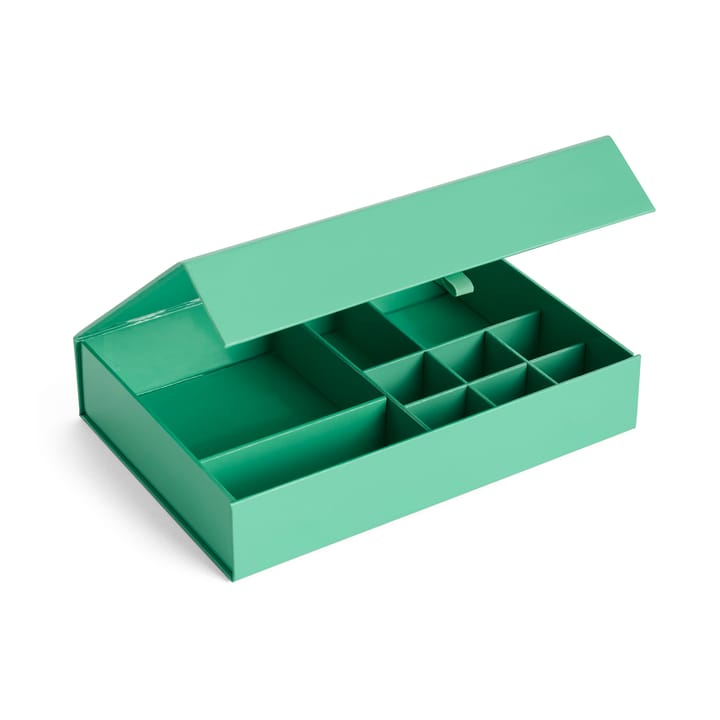 Colour Storage jewelry box 23,2x16,1 cm - Emerald green - HAY