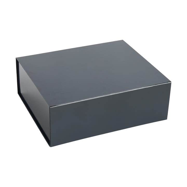 Colour Storage M box with lid 29,5x35 cm - Black - HAY