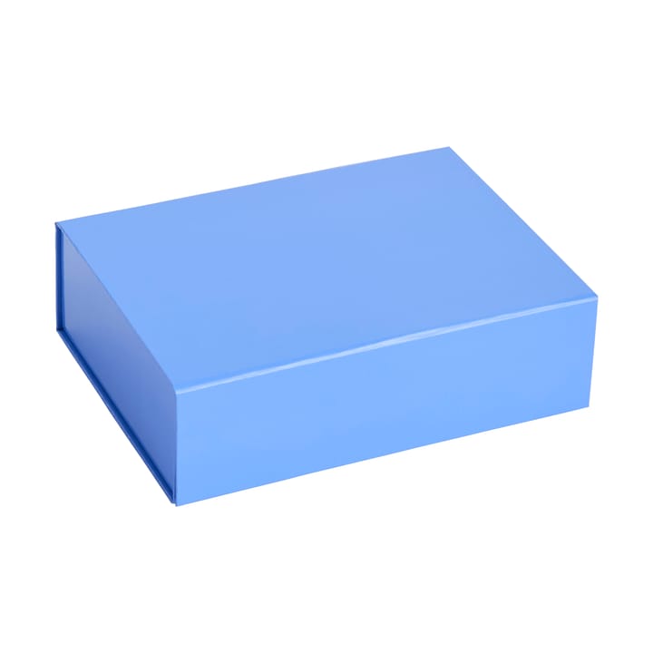 Colour Storage XS box with lid 16,5x22,5 cm - Vibrant blue - HAY