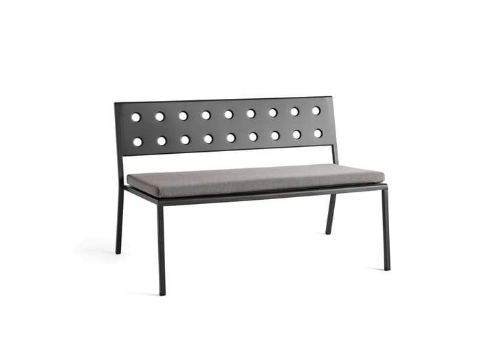 Cushion for Balcony Lounge bench, Black pepper HAY