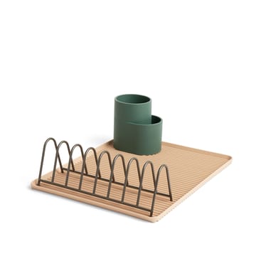 Dish cup cutlery holder - Dark green - HAY