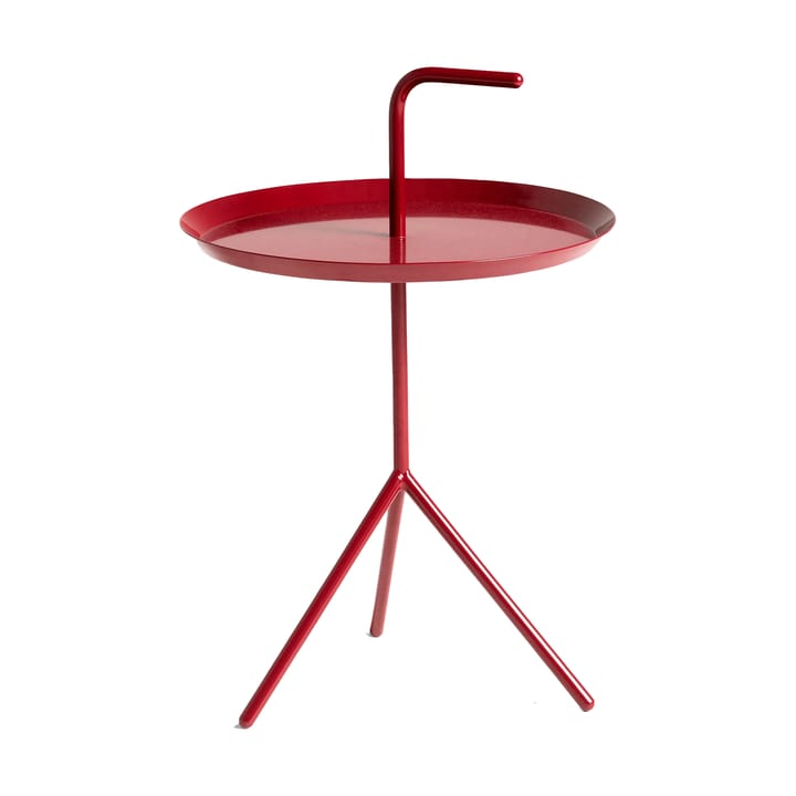 DLM side table Ø38 cm - Cherry red high gloss - HAY