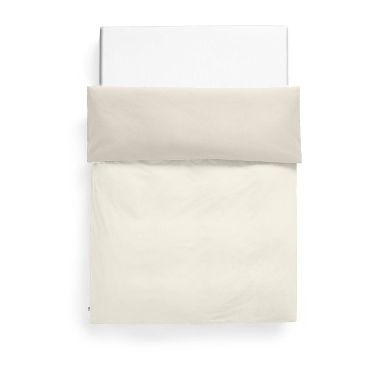 HAY Duo duvet cover 220x220 cm Ivory