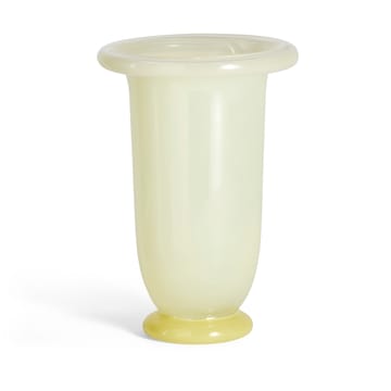 Empire vase - Medium Lime yellow-dark lime - HAY