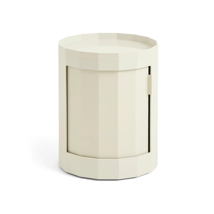 Facet Cabinet low side table 49 cm - Eggshell - HAY