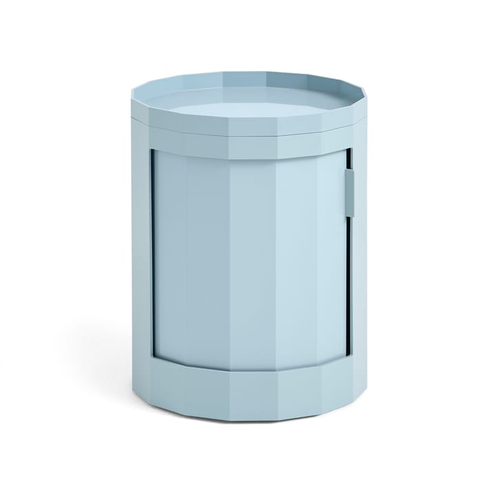 Facet Cabinet low side table 49 cm - Misty blue - HAY