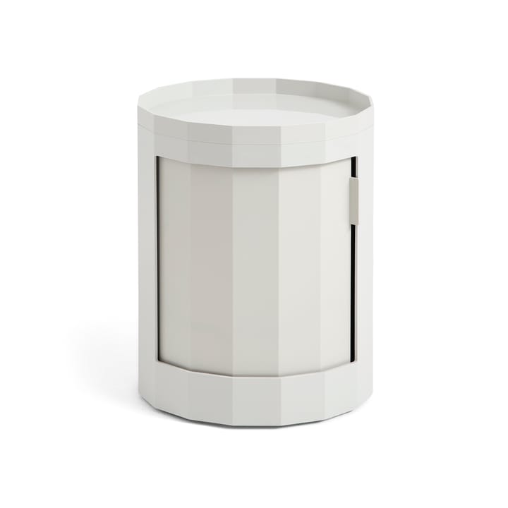 Facet Cabinet low side table 49 cm - Misty grey - HAY