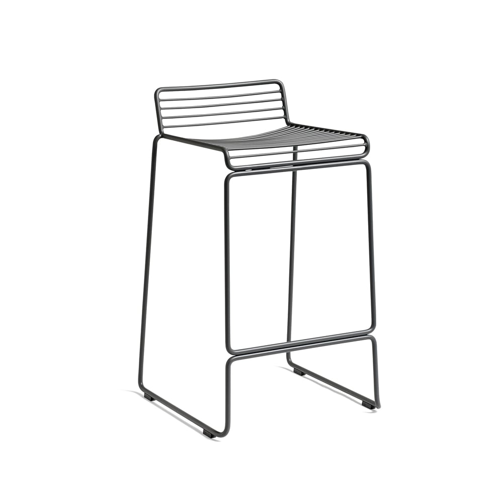 HAY Hee barstool 65 cm Asphalt grey