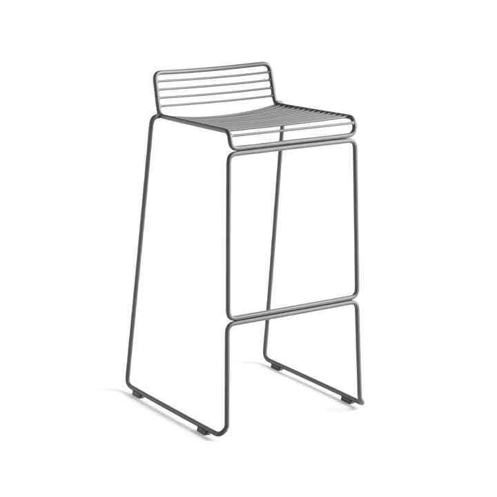 Hee High barstool - Asphalt grey - HAY