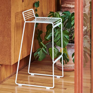 Hee High barstool - Black - HAY