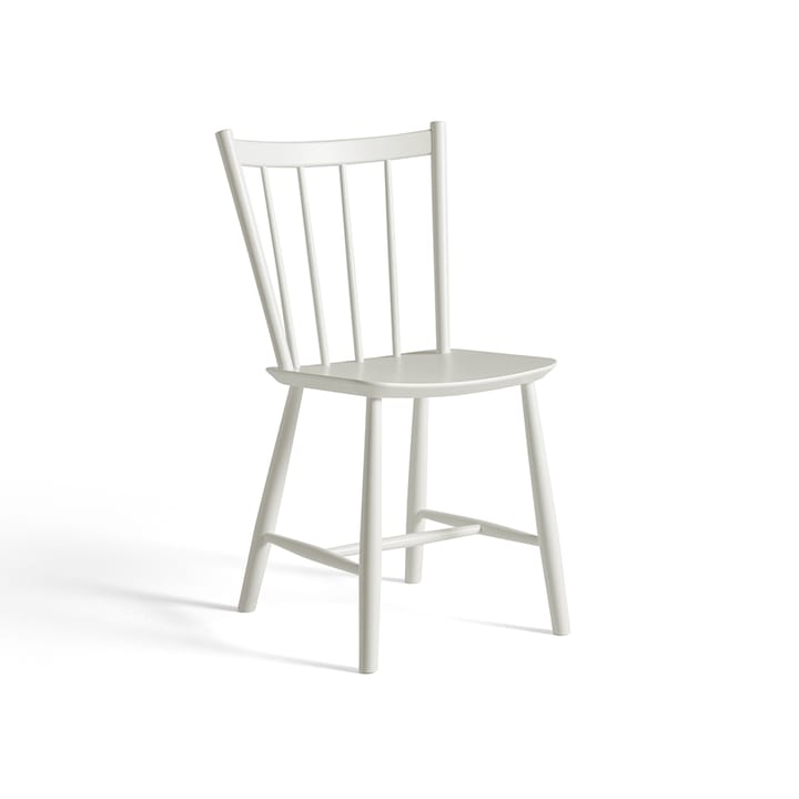 J41 chair - White lacquered beech - HAY