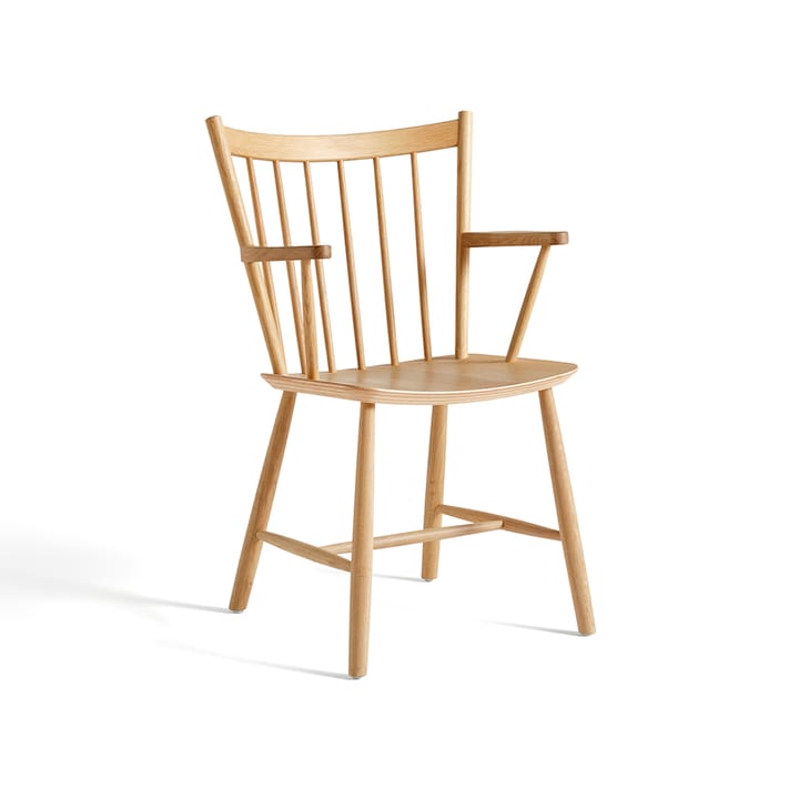 J42 armchair - Lacquered oak - HAY