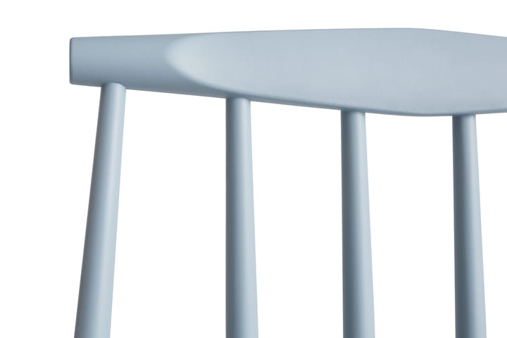 J77 chair, Slate blue lacquered beech HAY