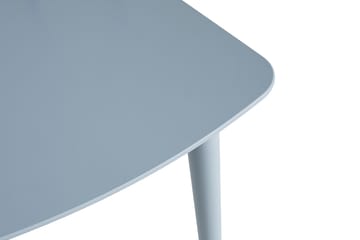 J77 chair - Slate blue lacquered beech - HAY