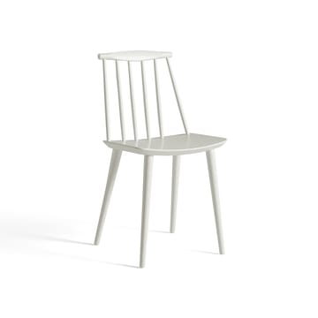 J77 chair - White lacquered beech - HAY