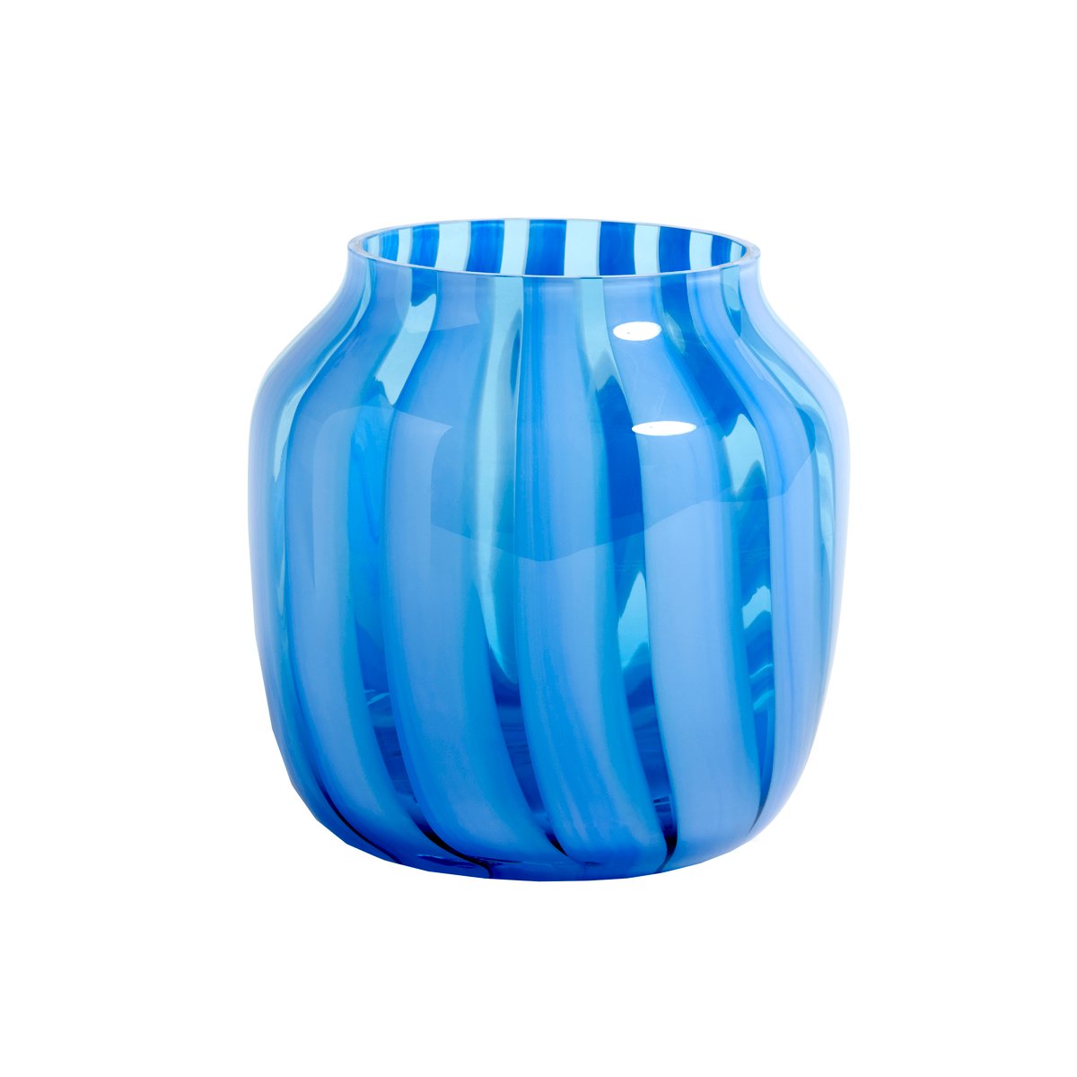 HAY Juice Wide vase 22 cm light blue