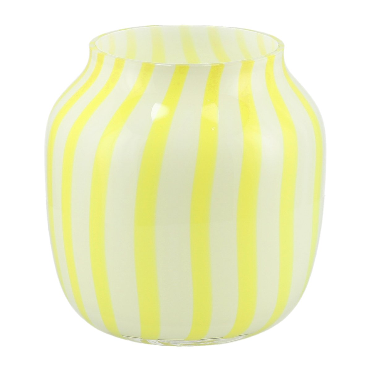 HAY Juice Wide vase 22 cm yellow