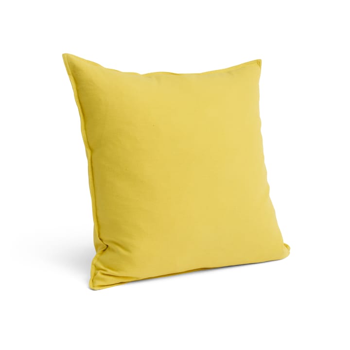 Linen pillow 60x60 cm - Lemon yellow - HAY