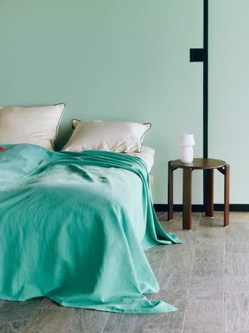 Linen throw 240x260 cm - Emerald green - HAY