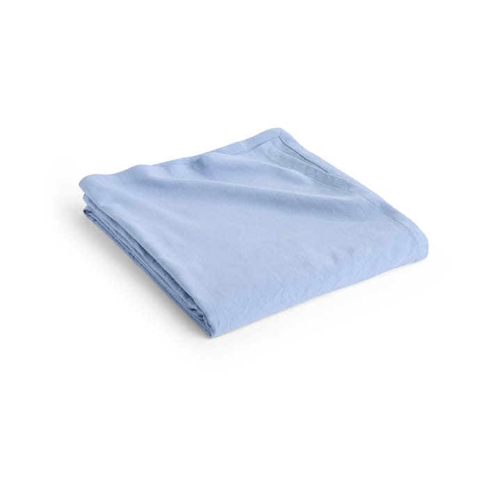 Linen throw 240x260 cm - Light blue - HAY