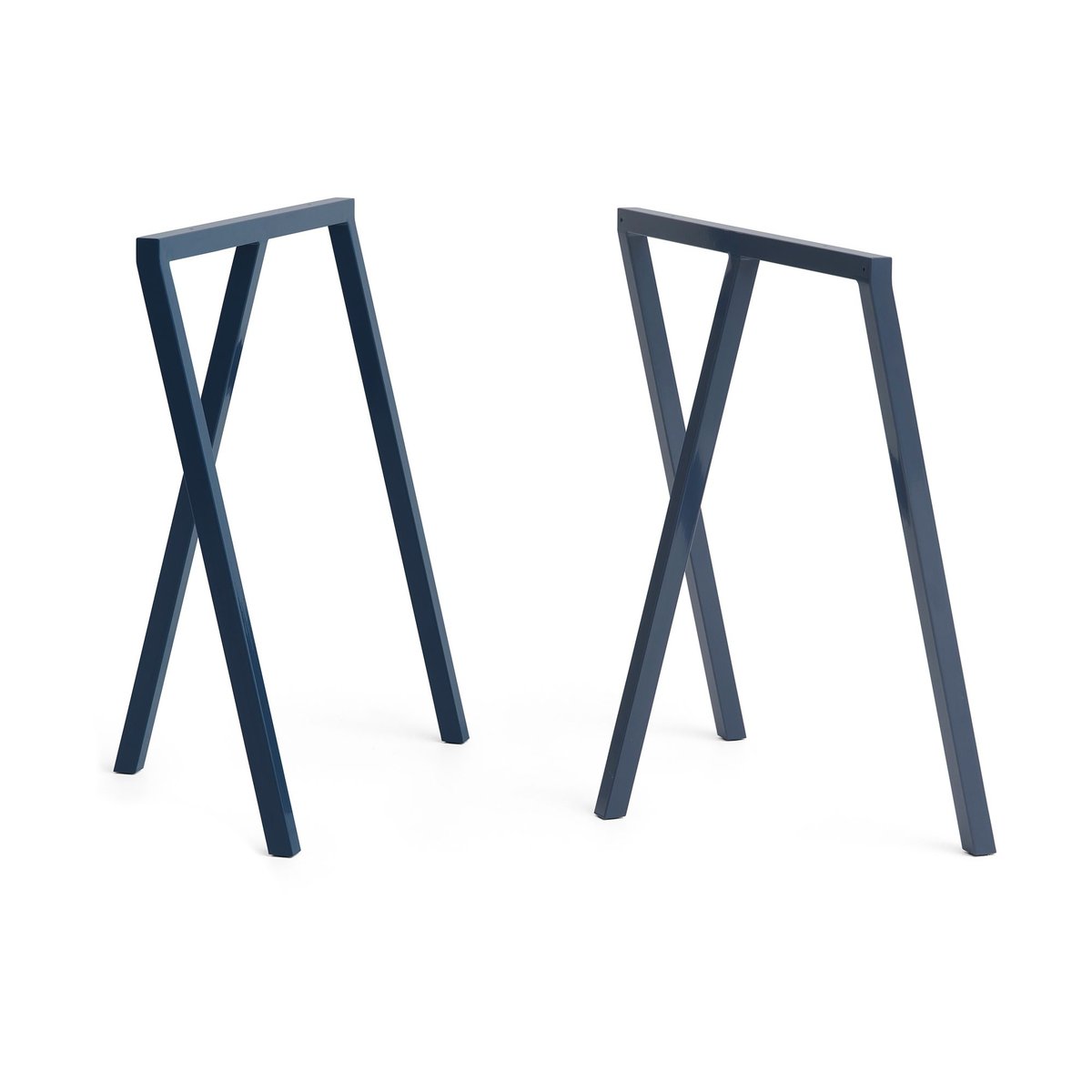 HAY Loop Stand Frame leg stand 72 cm 2-pack Deep blue