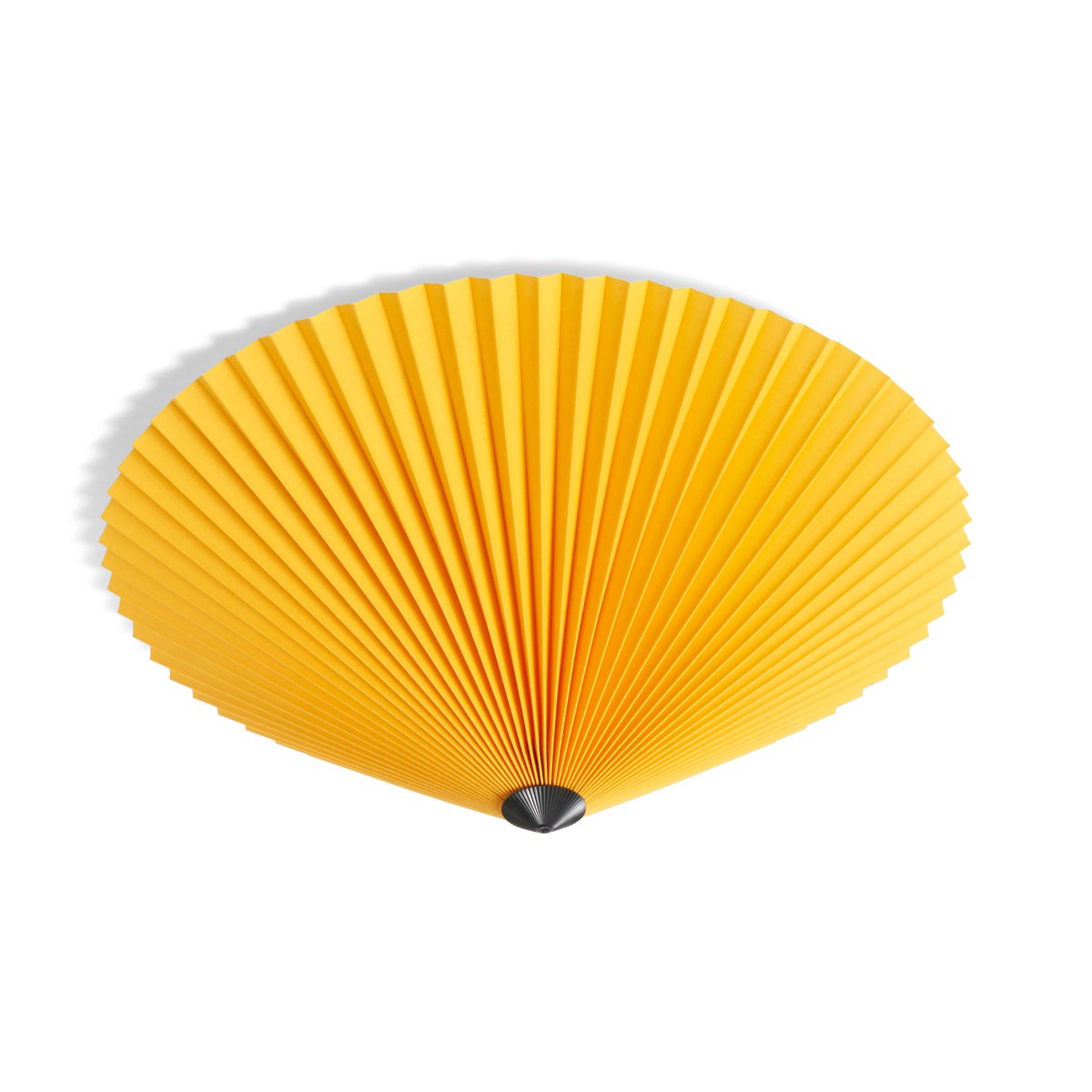 HAY Matin flush mount ceiling lamp Ø50 cm Yellow shade