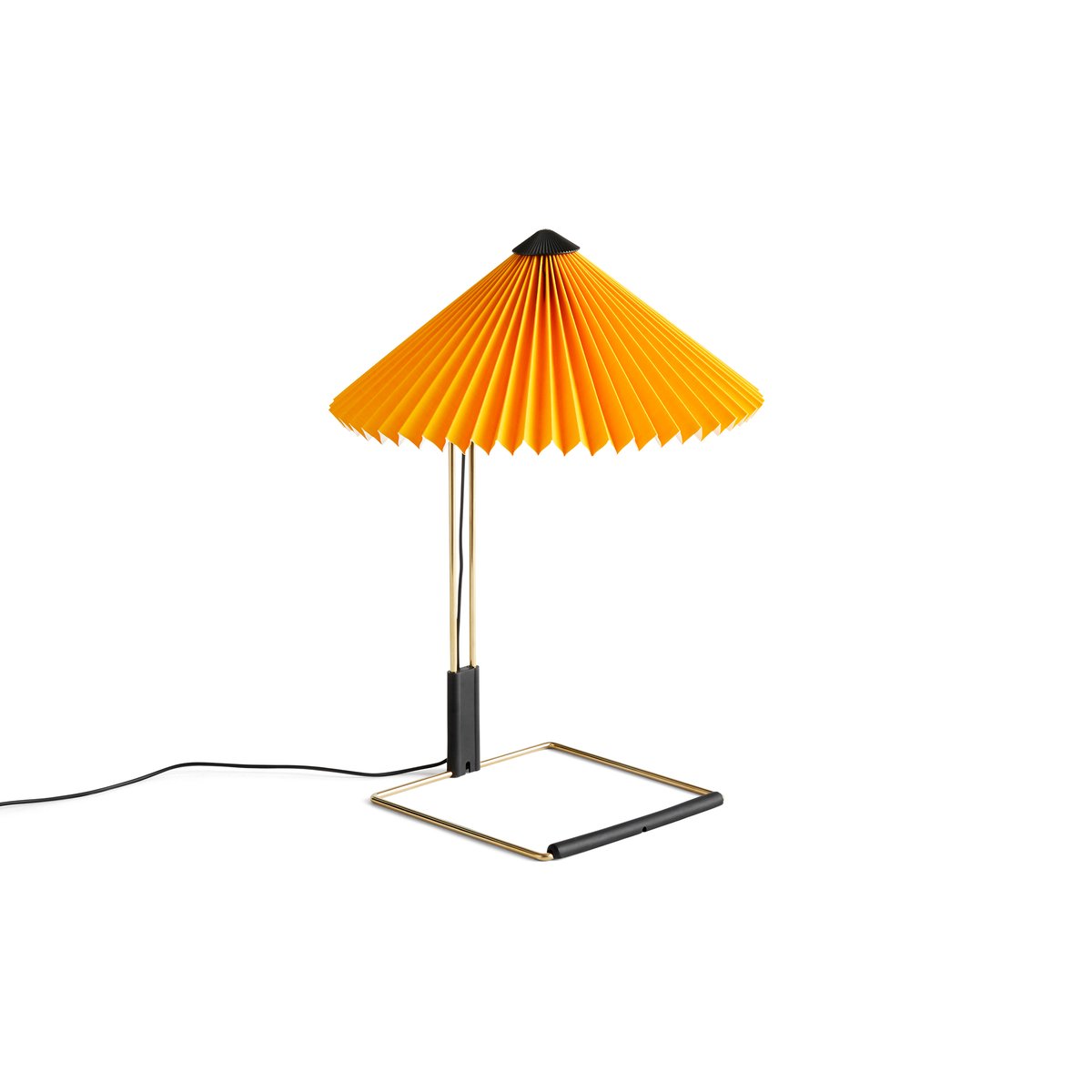 HAY Matin table table lamp Ø30 cm Yellow shade