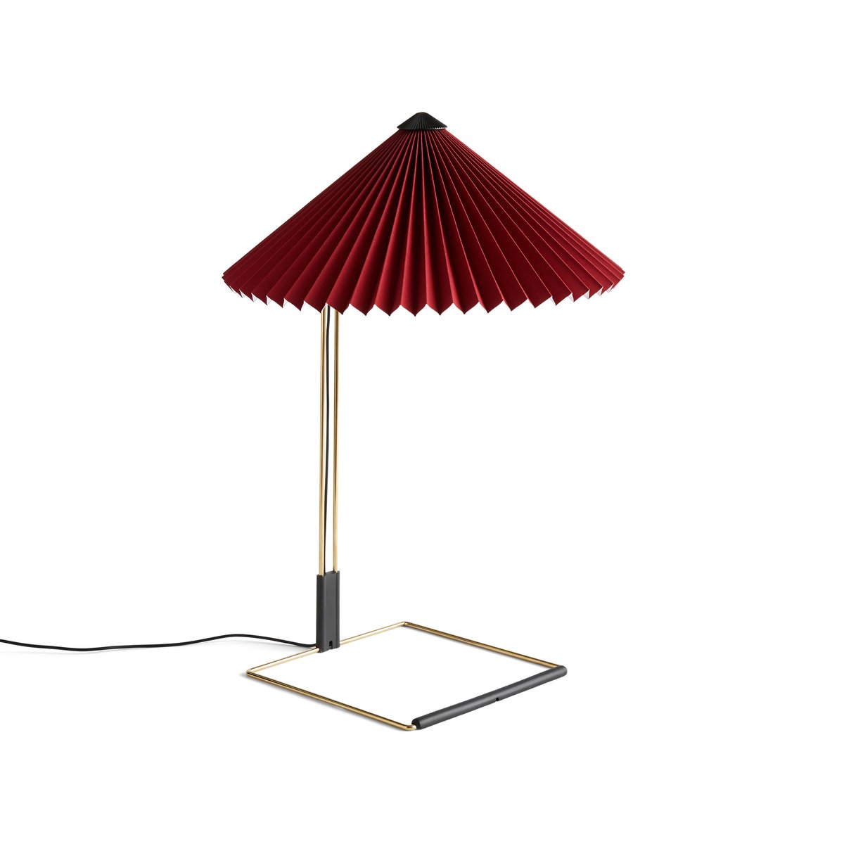 HAY Matin table table lamp Ø38 cm Oxide red shade