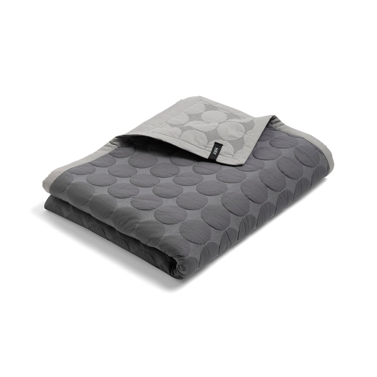 HAY Mega Dot throw 195x245 cm Dark grey