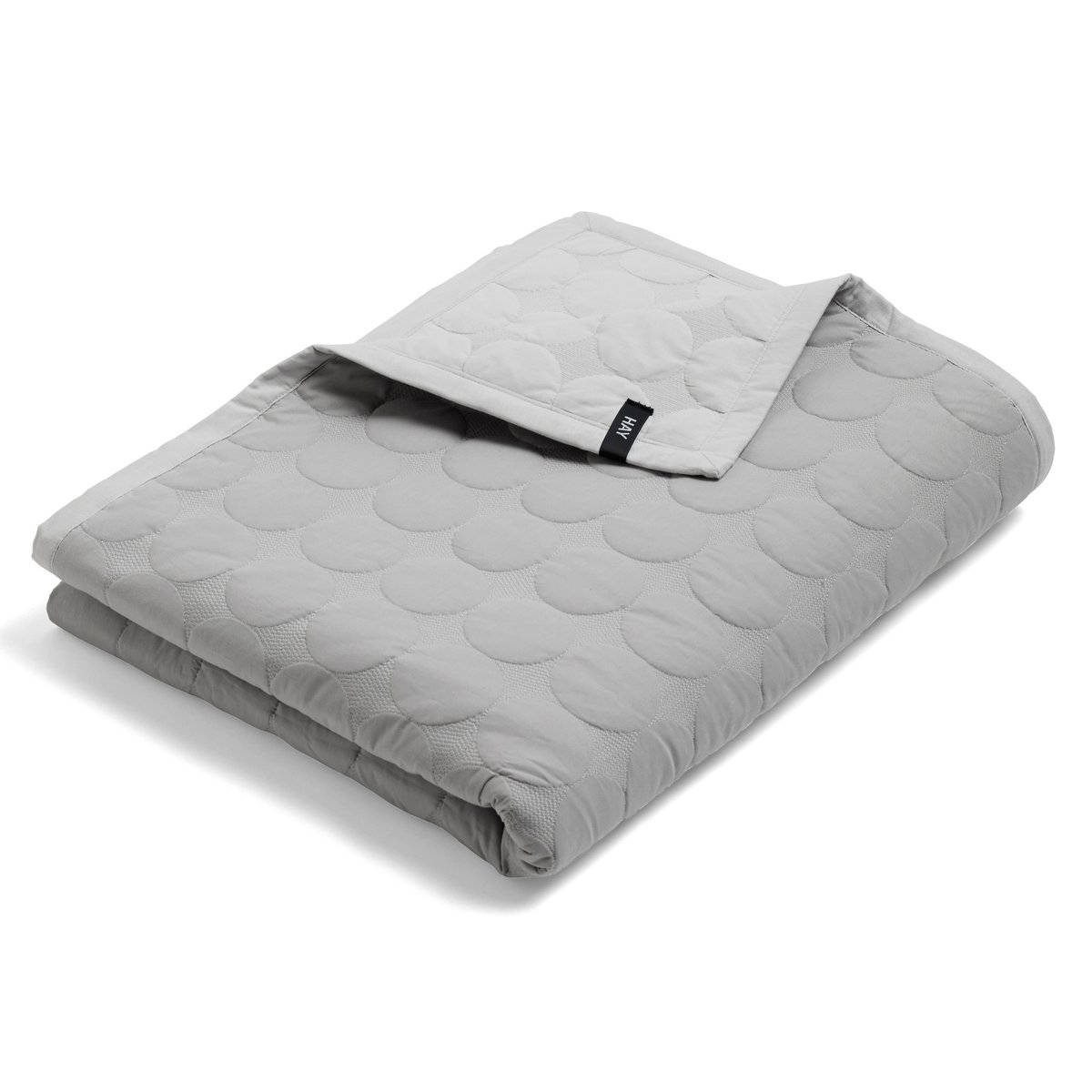 HAY Mega Dot throw 260x260 cm Light grey